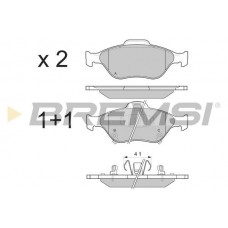 BP3255 BREMSI КомплеК т гальмівних колодок, дискове гальмо