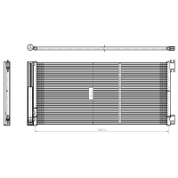 WG2160686 WILMINK GROUP Конденсатор кондиціонера