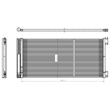 WG2160686 WILMINK GROUP Конденсатор кондиціонера