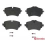 P 06 092 BREMBO Комплект гальмівних колодок дисковий гальм
