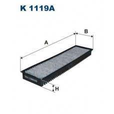 K 1119A FILTRON Фільтр повітря у внутрішньому просторі