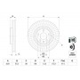 0 986 479 753 BOSCH Гальмівний диск