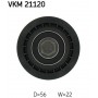 VKM 21120 SKF Паразитный / Ведущий ролик, Зубчастий ремінь