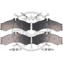 BP-10404 OPTIMAL Комплект гальмівних колодок дисковий гальм