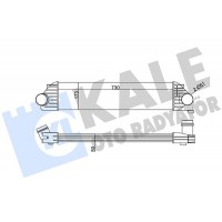 345035 KALE OTO RADYATÖR Интеркулер