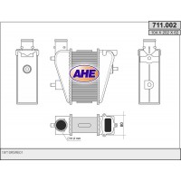 Интеркулер AHE 711.002