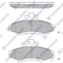 SP1114 Hi-Q Комплект гальмівних колодок дисковий гальм