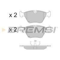 BP2381 BREMSI Комплект гальмівних колодок дисковий гальм