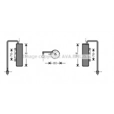 OLD336 AVA QUALITY COOLING Осушувач кондиціонера