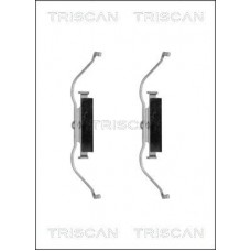8105 291612 TRISCAN Комплектуючі колодки дискового гальма