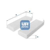 53.154.00 UFI Фільтр повітря у внутрішньому просторі