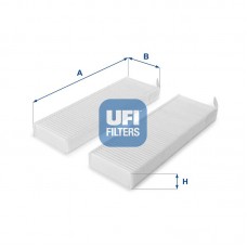 53.154.00 UFI Фільтр повітря у внутрішньому просторі