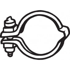 254-030 BOSAL Клема система випуску