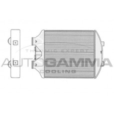 104447 AUTOGAMMA Интеркулер