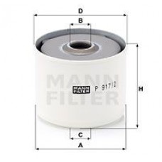 P 917/2 x MANN-FILTER Паливний фільтр