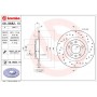 08.8682.1X BREMBO Гальмівний диск