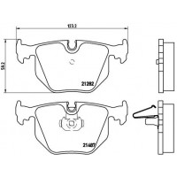 P 06 044 BREMBO Комплект гальмівних колодок дисковий гальм