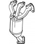 090-736 BOSAL Катализатор