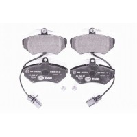 8DB 355 018-451 HELLA PAGID Комплект гальмівних колодок дисковий гальм
