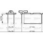 818838 VALEO Интеркулер