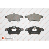 1617281380 EUROREPAR Комплект гальмівних колодок дисковий гальм