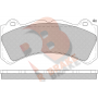RB2377 R BRAKE Комплект гальмівних колодок дисковий гальм