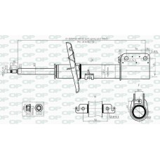 SAB8522.31 OPEN PARTS Амортизатор