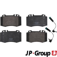 1363602410 JP GROUP Комплект гальмівних колодок дисковий гальм