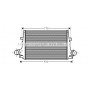 ALA4096 AVA QUALITY COOLING Интеркулер