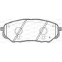 BPA1661.02 OPEN PARTS Комплект гальмівних колодок дисковий гальм