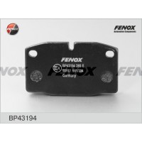 BP43194 FENOX КомплеК т гальмівних колодок, дискове гальмо