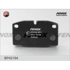 BP43194 FENOX КомплеК т гальмівних колодок, дискове гальмо