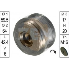 ZN5454 ERA Механізм вільного ходу генератора