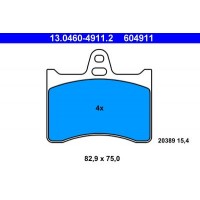 13.0460-4911.2 ATE Комплект гальмівних колодок, дискове гальмо