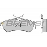 BP2541 BREMSI Комплект гальмівних колодок дисковий гальм