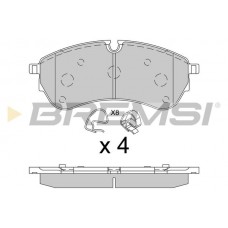 BP3846 BREMSI Комплект гальмівних колодок дисковий гальм