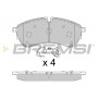 BP3846 BREMSI Комплект гальмівних колодок дисковий гальм
