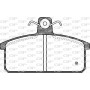 BPA0128.02 OPEN PARTS Комплект гальмівних колодок дисковий гальм
