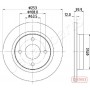 DP-0329C JAPANPARTS Гальмівний диск