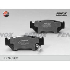 BP43262 FENOX Комплект гальмівних колодок дисковий гальм