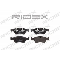 402B0366 RIDEX Комплект гальмівних колодок дисковий гальм