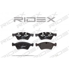 402B0366 RIDEX Комплект гальмівних колодок дисковий гальм