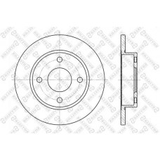 6020-2543-SX STELLOX Гальмівний диск