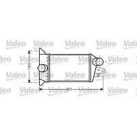 818718 VALEO Интеркулер