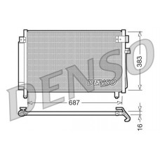 DCN36002 DENSO Конденсатор кондиціонера