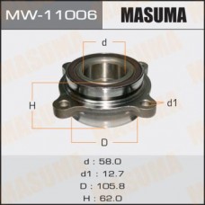 MW11006 MASUMA Комплект підшипника ступиці колеса