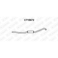 CT15672 VENEPORTE Предглушник вихлопних газів