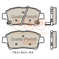 704-17170 IAP QUALITY PARTS Комплект гальмівних колодок дисковий гальм