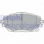 LP3378 DELPHI Комплект гальмівних колодок дисковий гальм