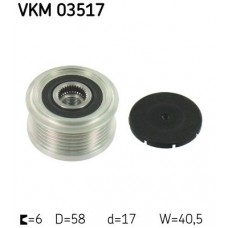 VKM 03517 SKF Механізм вільного ходу генератора
